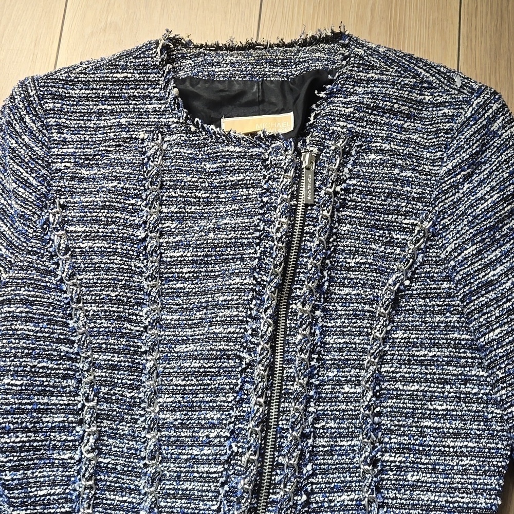 MICHAEL KORS TWEED JACKET Size M - Picture 4 of 11